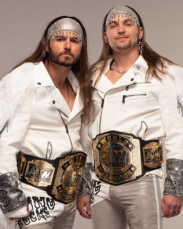 ...and are record three-time and longest reigning AEW World Tag Team Champions.