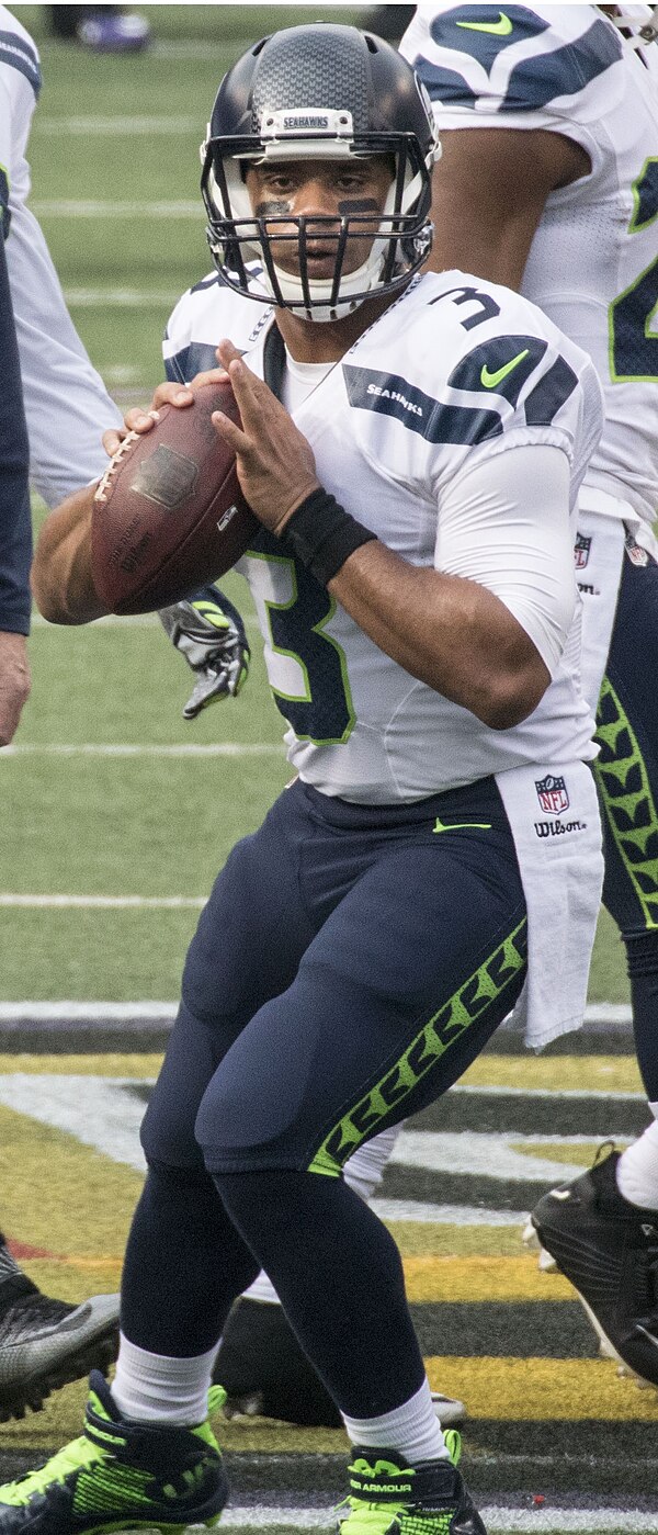 Wilson against the Baltimore Ravens in 2015